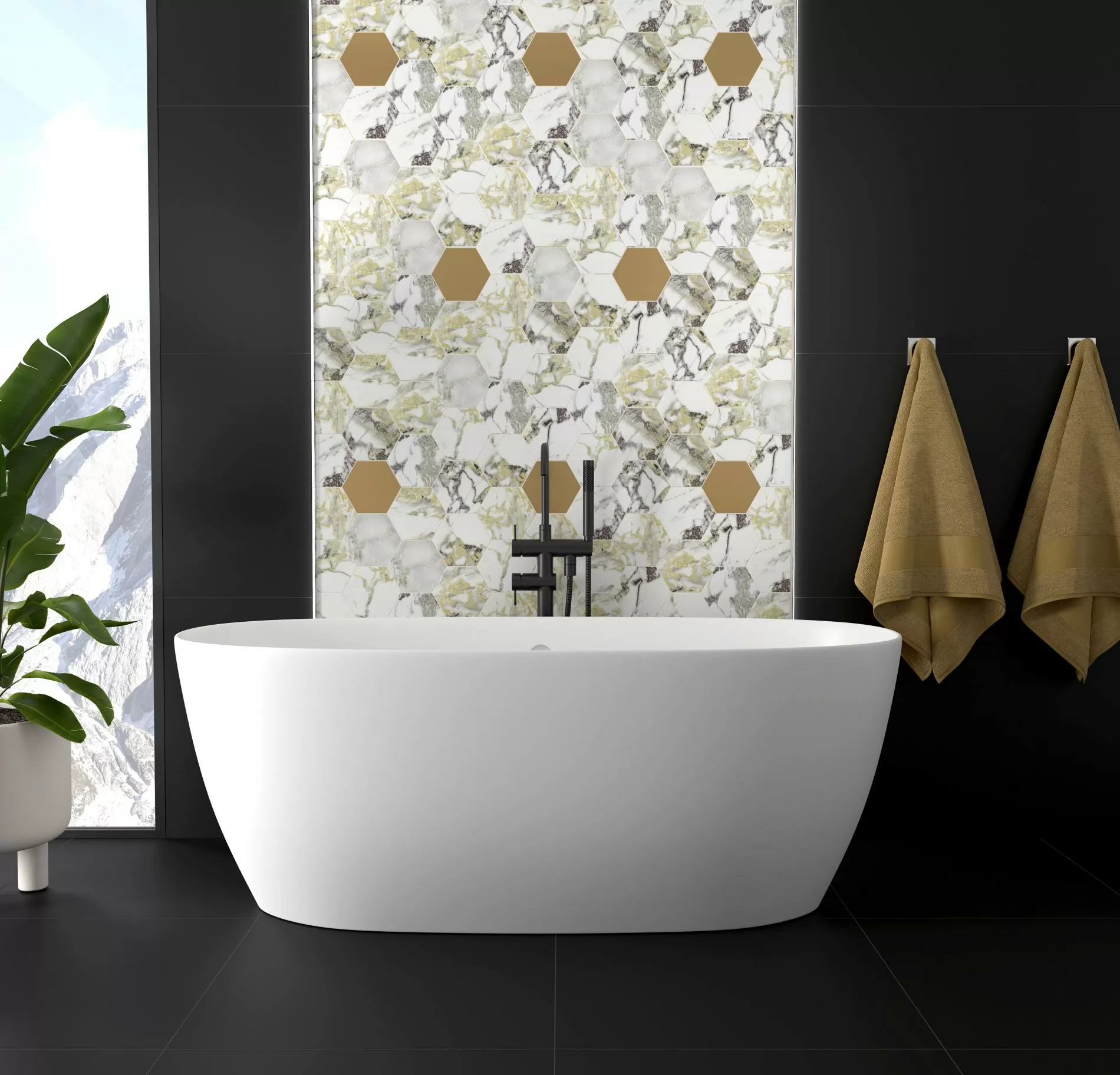 Керамогранит Essenza Bianco Matt 60х120