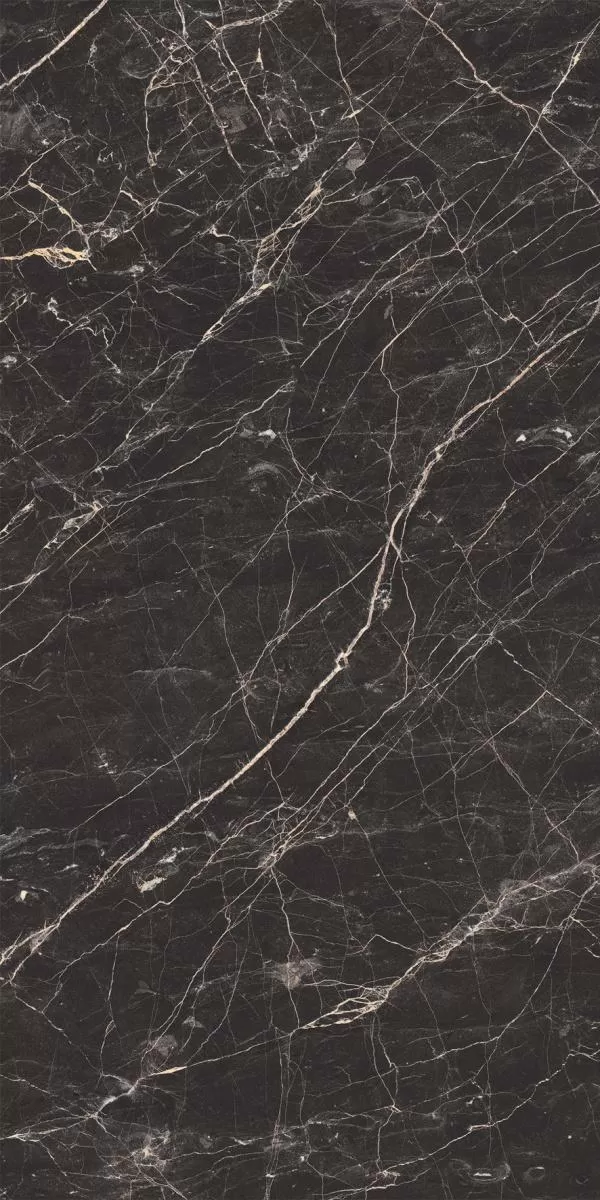 Керамогранит Black Arkadia черный полированный 60х120