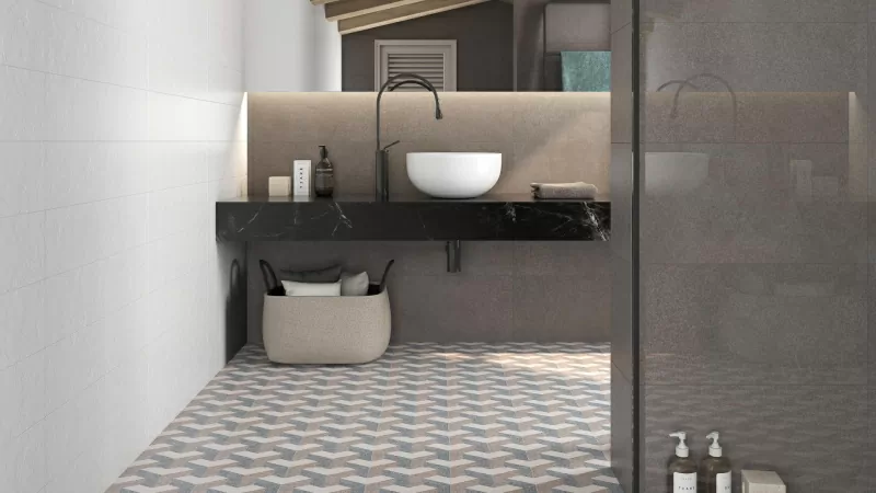 Керамогранит DECO FONTANA ROJO 22,3*22,3