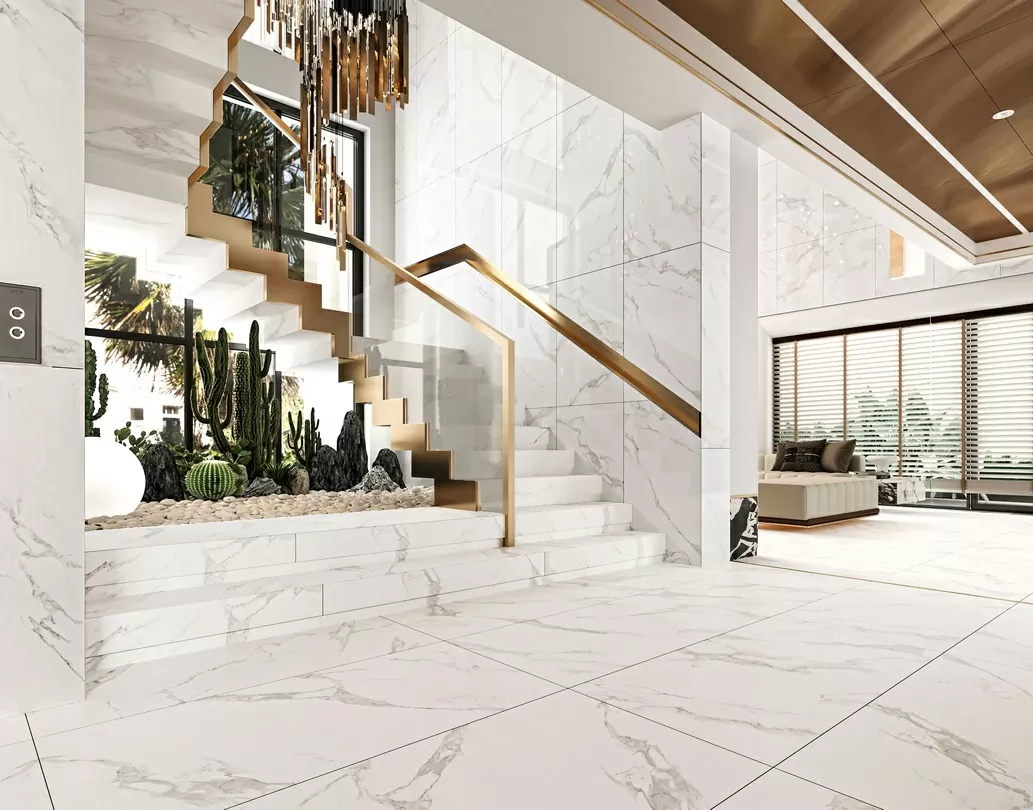 Керамогранит M4400P Statuario Alba Glossy 60x120