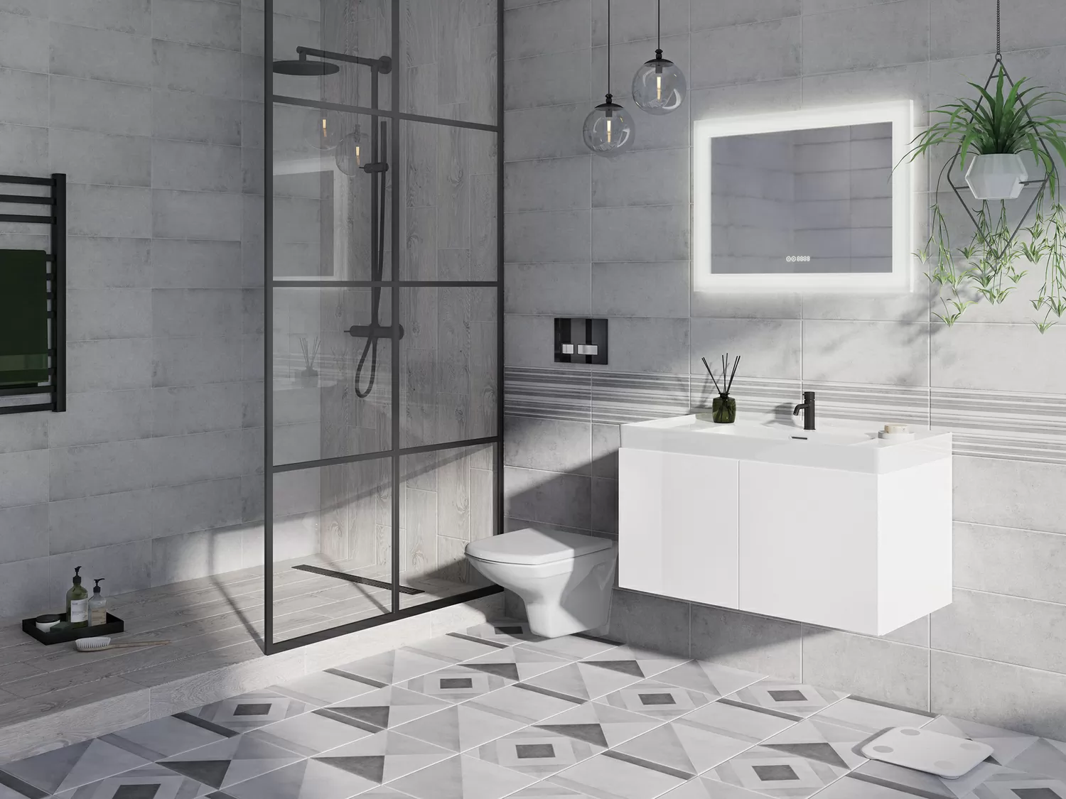 Керамогранит Navi серый (NV4R092D) 42x42