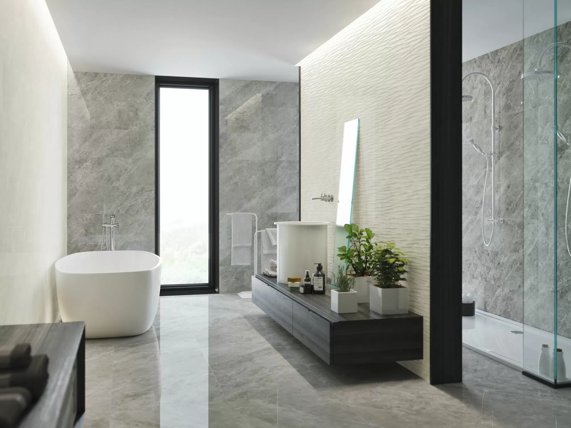 Плитка Balmoral Naos Taupe Rectificado 40х120