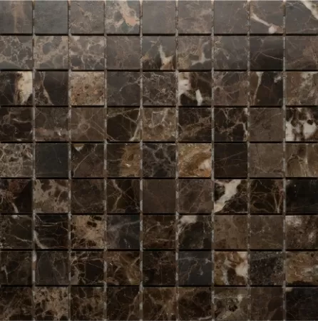 Мозаика Emperador Dark Pol. 7мм 30.5x30.5