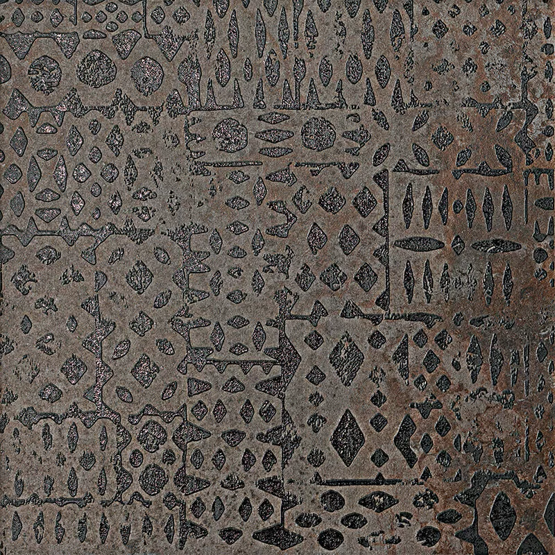 Керамогранит 1062874 Decori Costruire Lamiera Mix Ruggine 25х25