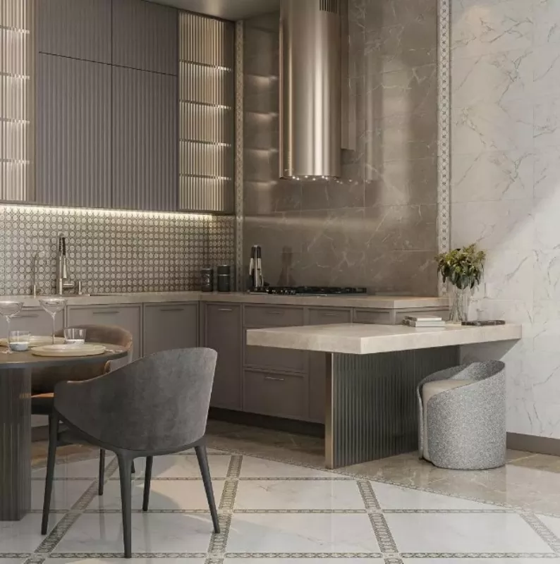 Керамогранит SG654122R Серенада бежевый тёмный лаппатированный обрезной 60x60