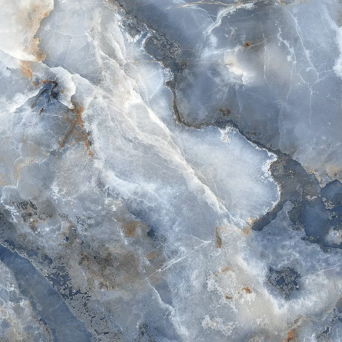 Керамогранит R_PR1015 Persian Blue Polished 60x60