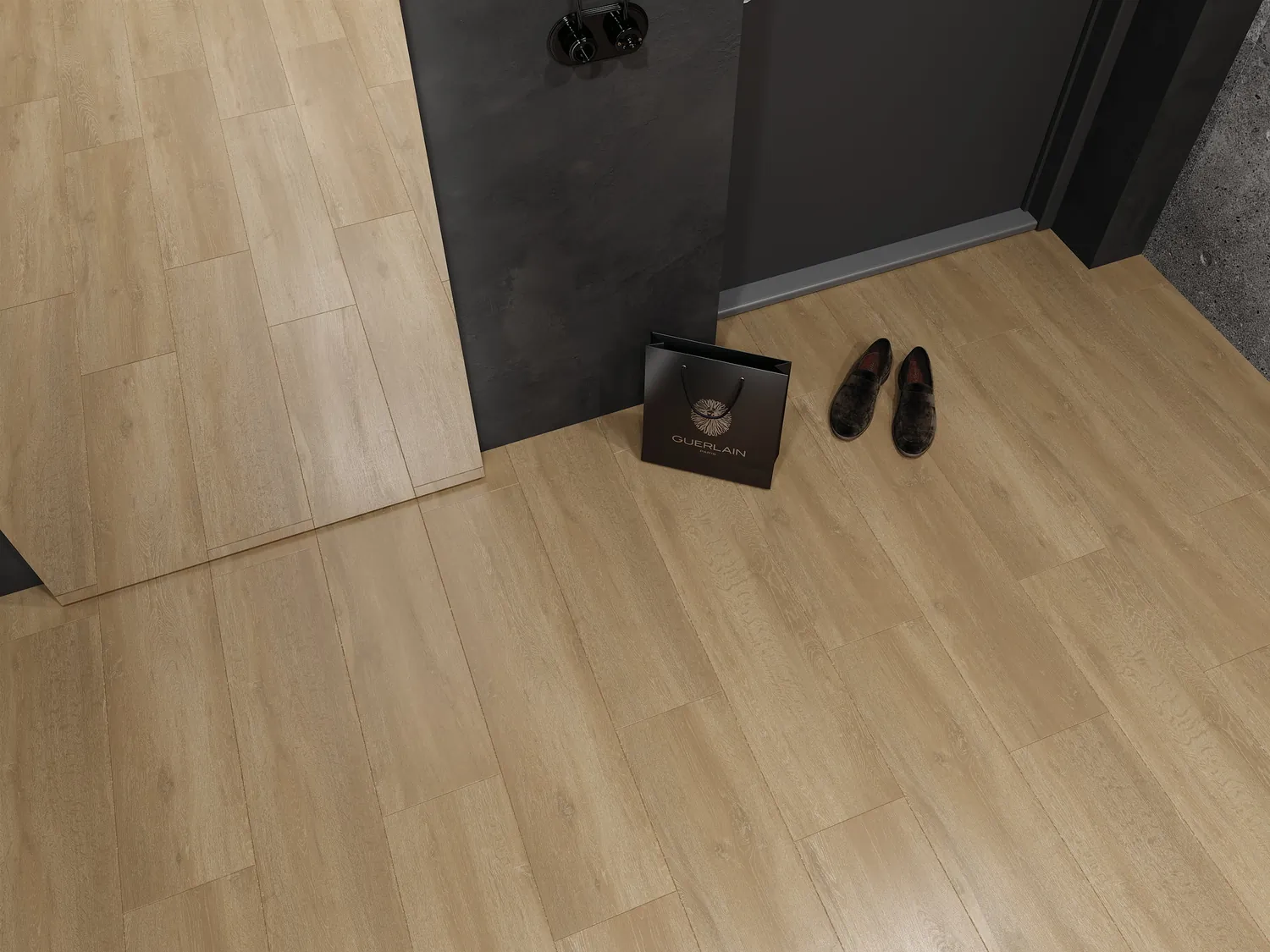 Керамогранит А15987 Natural светло-коричневый ректификат R12 21,8x89,8