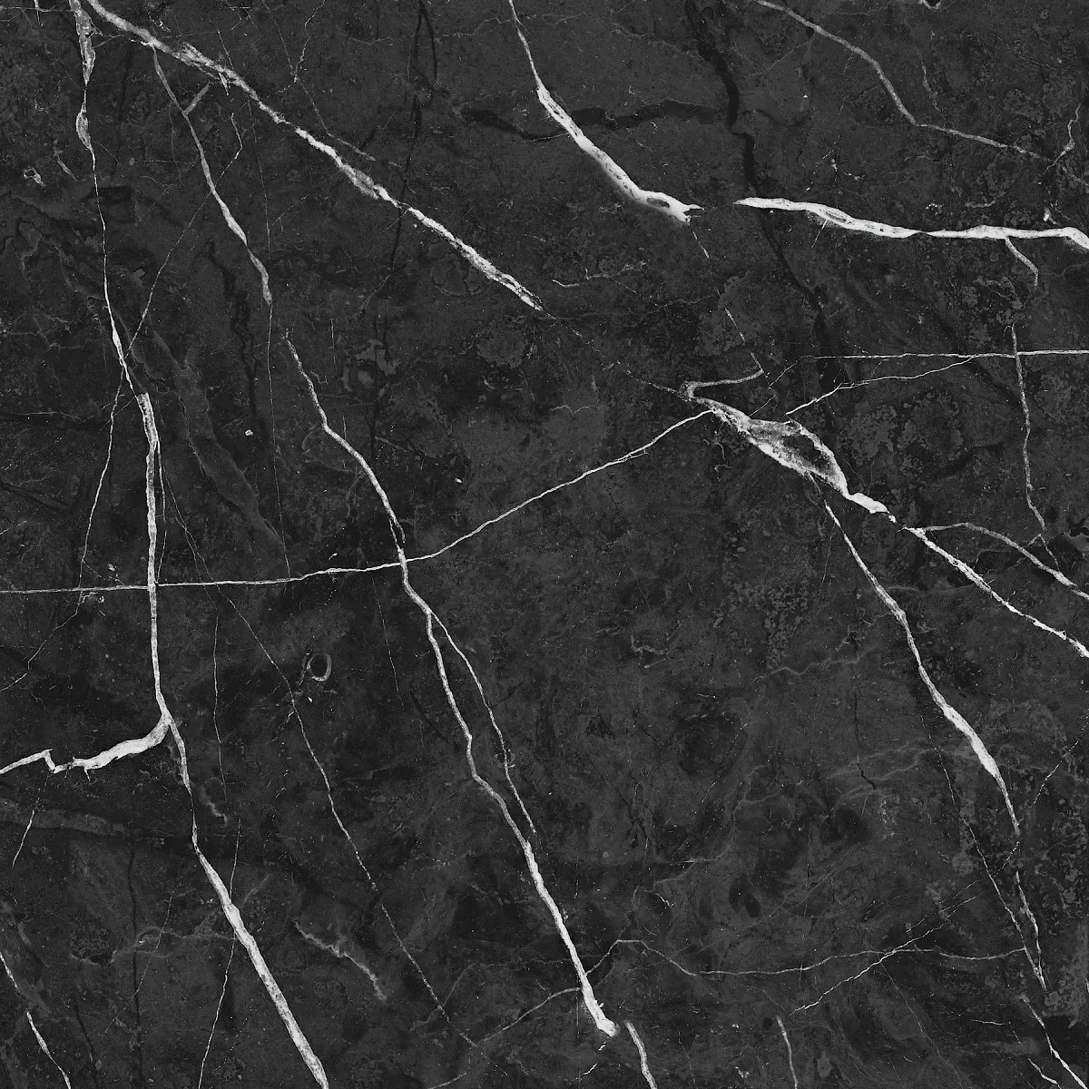 Керамогранит Е-5022/МR Cosmos чёрный ректификат 600х600х9