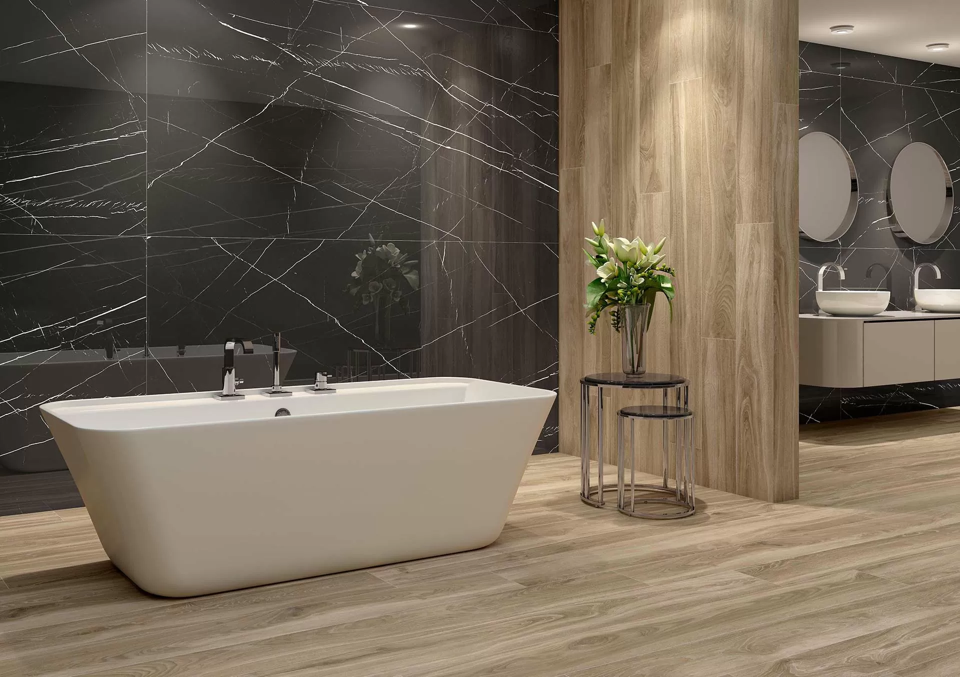 Керамогранит Marquina Black A Polished 160x320