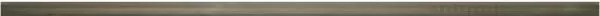 Керамогранит 262712 LISTELLO METALLO GRECA NERO ORO 2x78