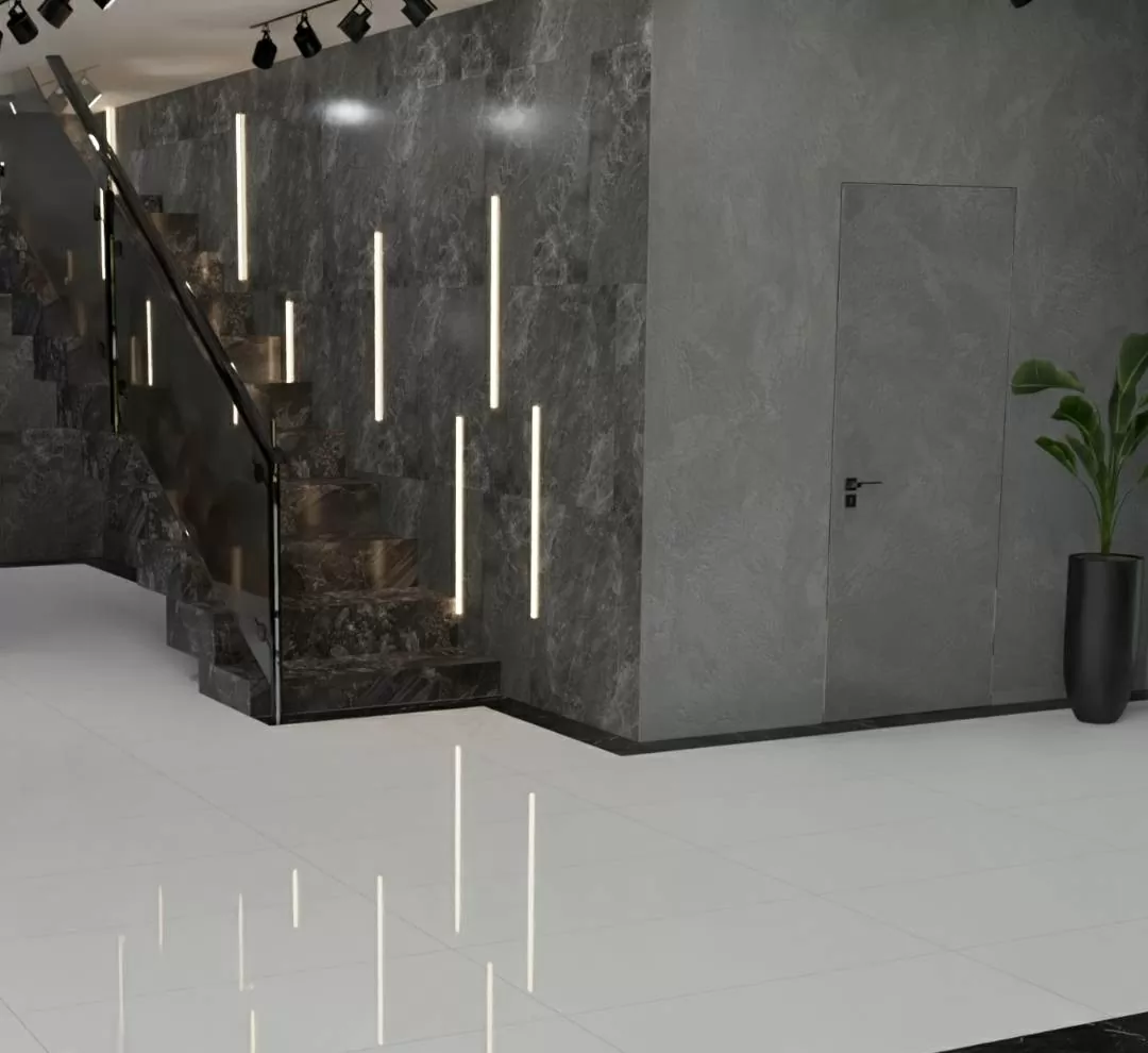 Керамогранит White Glossy 60x120