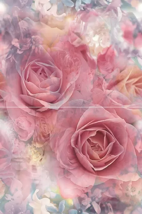 Плитка Bouquet Панно P2-2D177 30х40 (комплект 2шт)