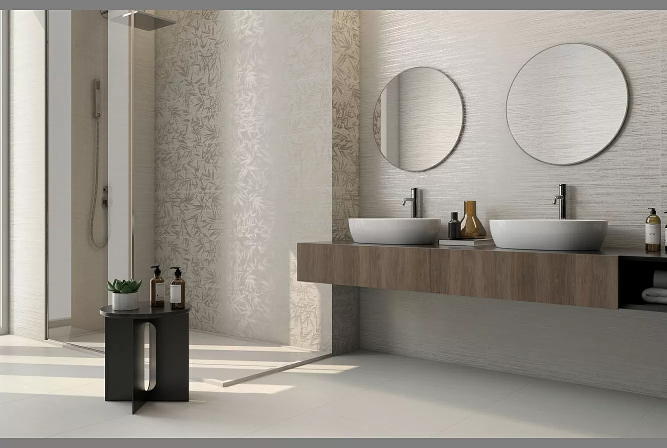 Плитка SHUI WHITE DROPS 35x90