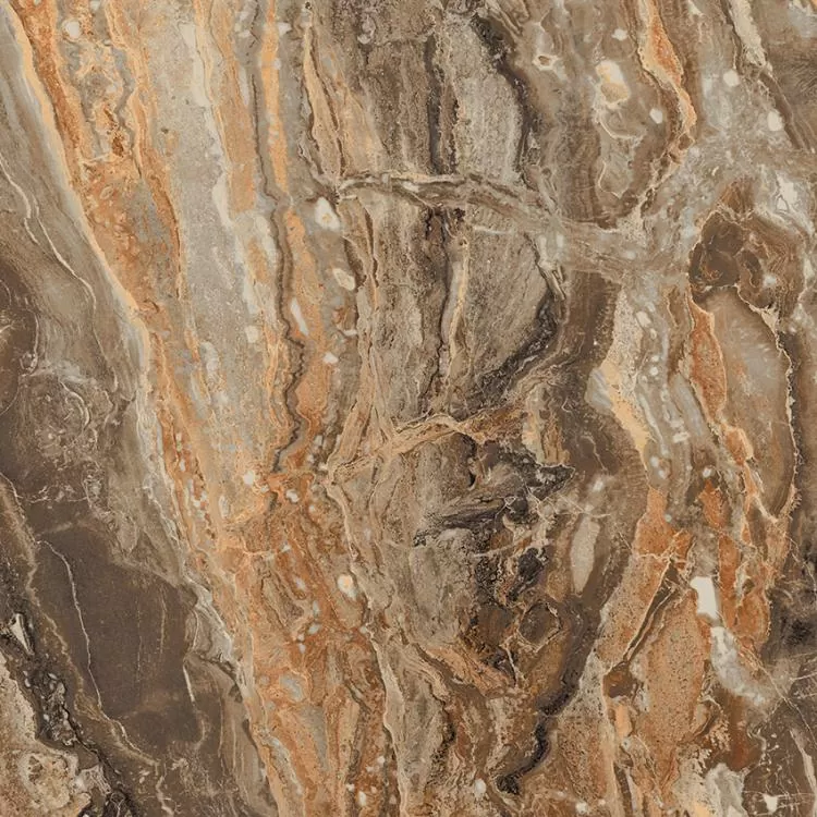 Керамогранит GR104 Richter Brown High glossy 600x600