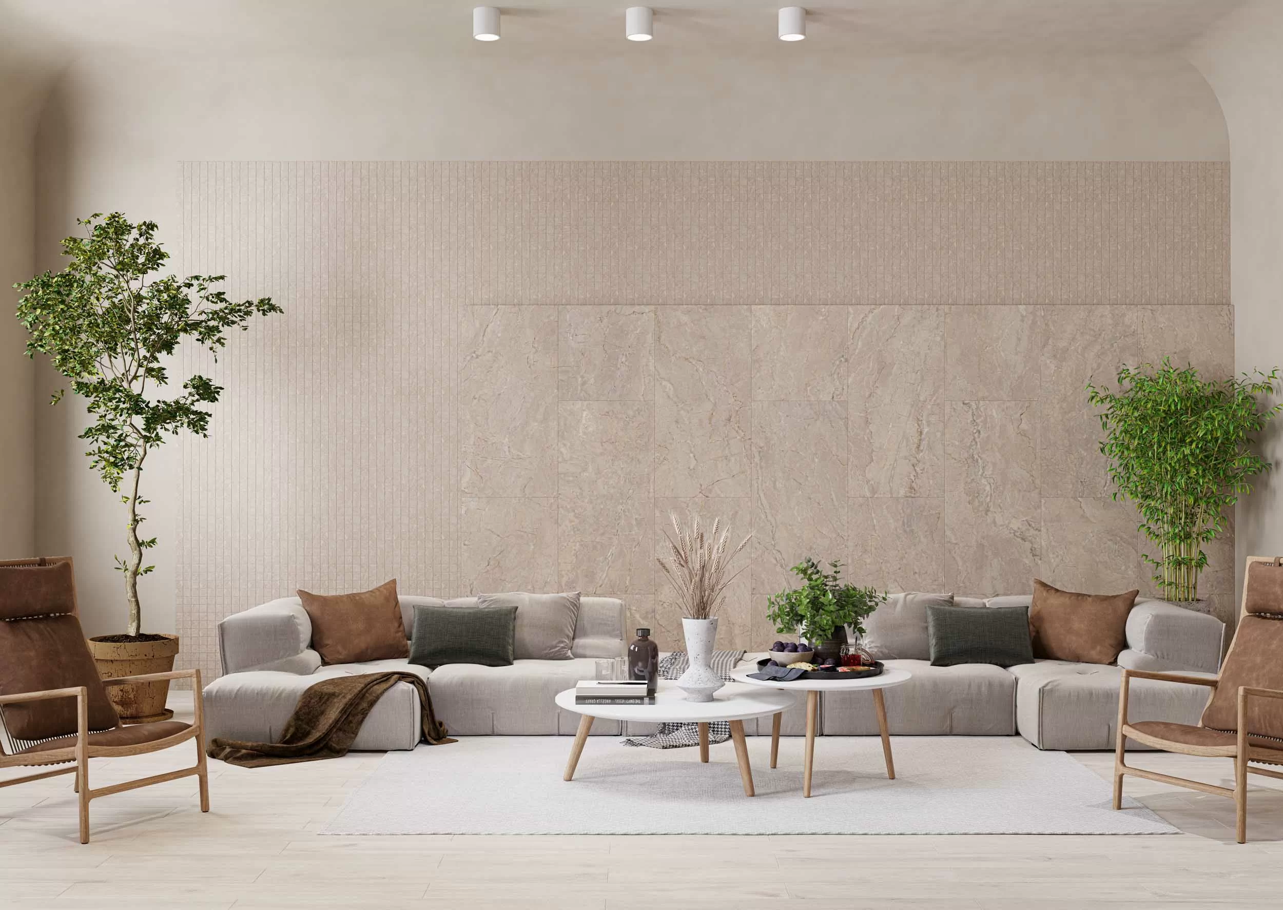 Керамогранит BR02 Bernini Beige неполированный 80x160x11