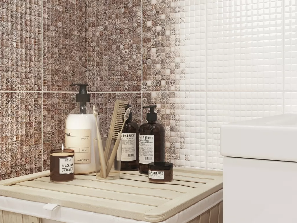 Плитка HAG011D Hammam рельеф бежевый 20x44