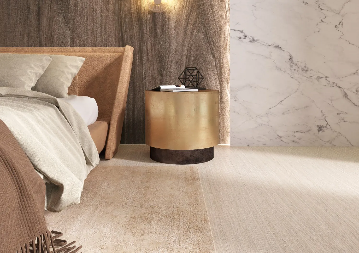 Керамогранит SG074902R Нестос серый светлый лаппатированный обрезной 119,5x320x1,1