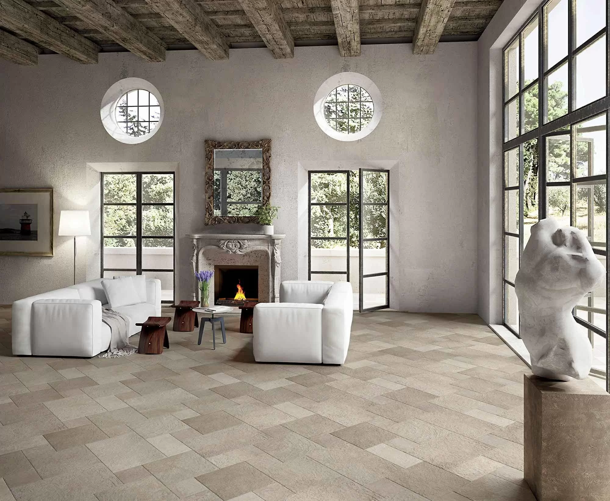 Керамогранит 1067982 Grigio di Scotta 40x40