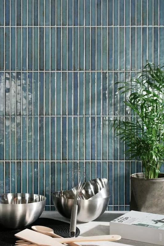 Плитка Brick Raku Grey 35x35