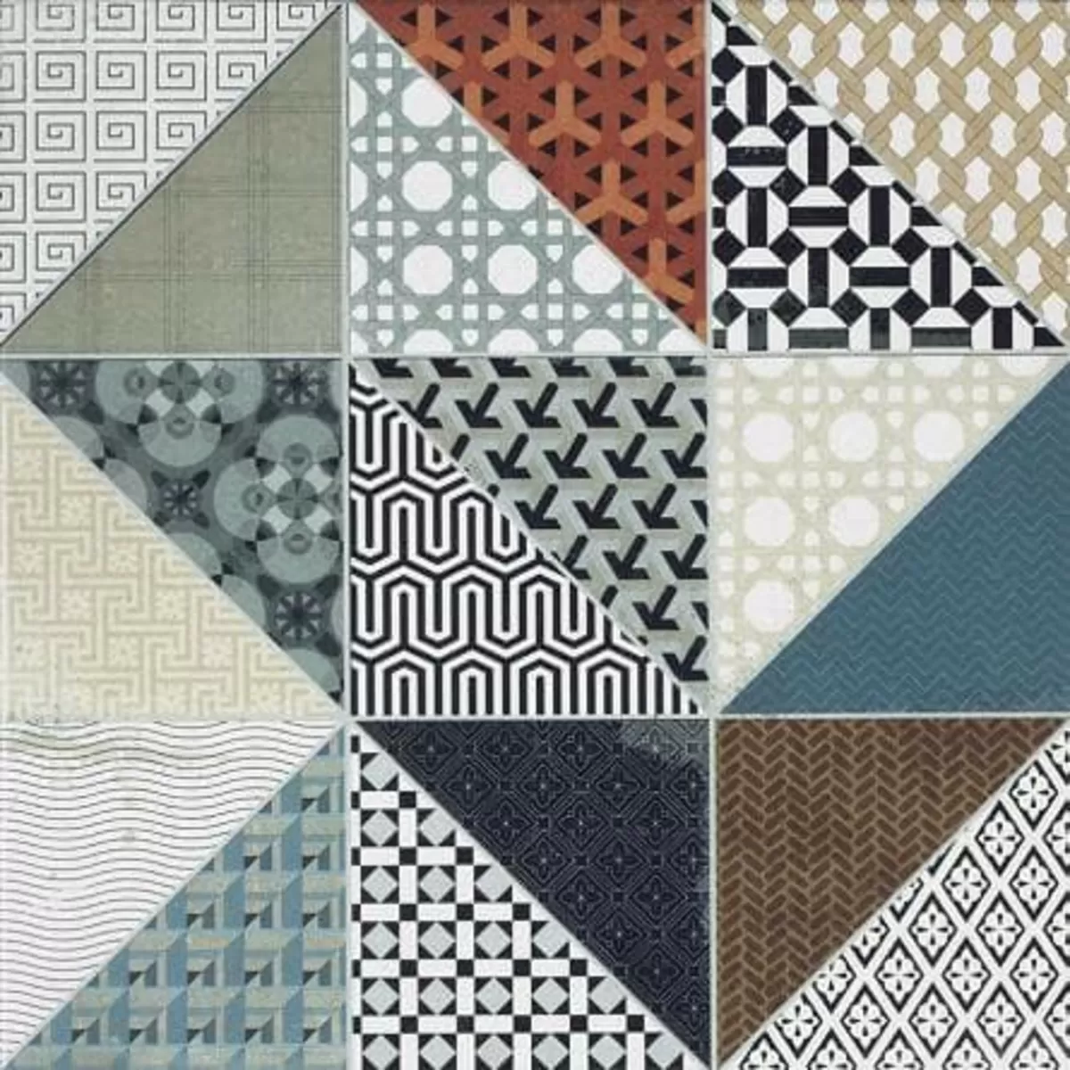 Керамогранит DAK4H659 Deco multicoloured 45x45