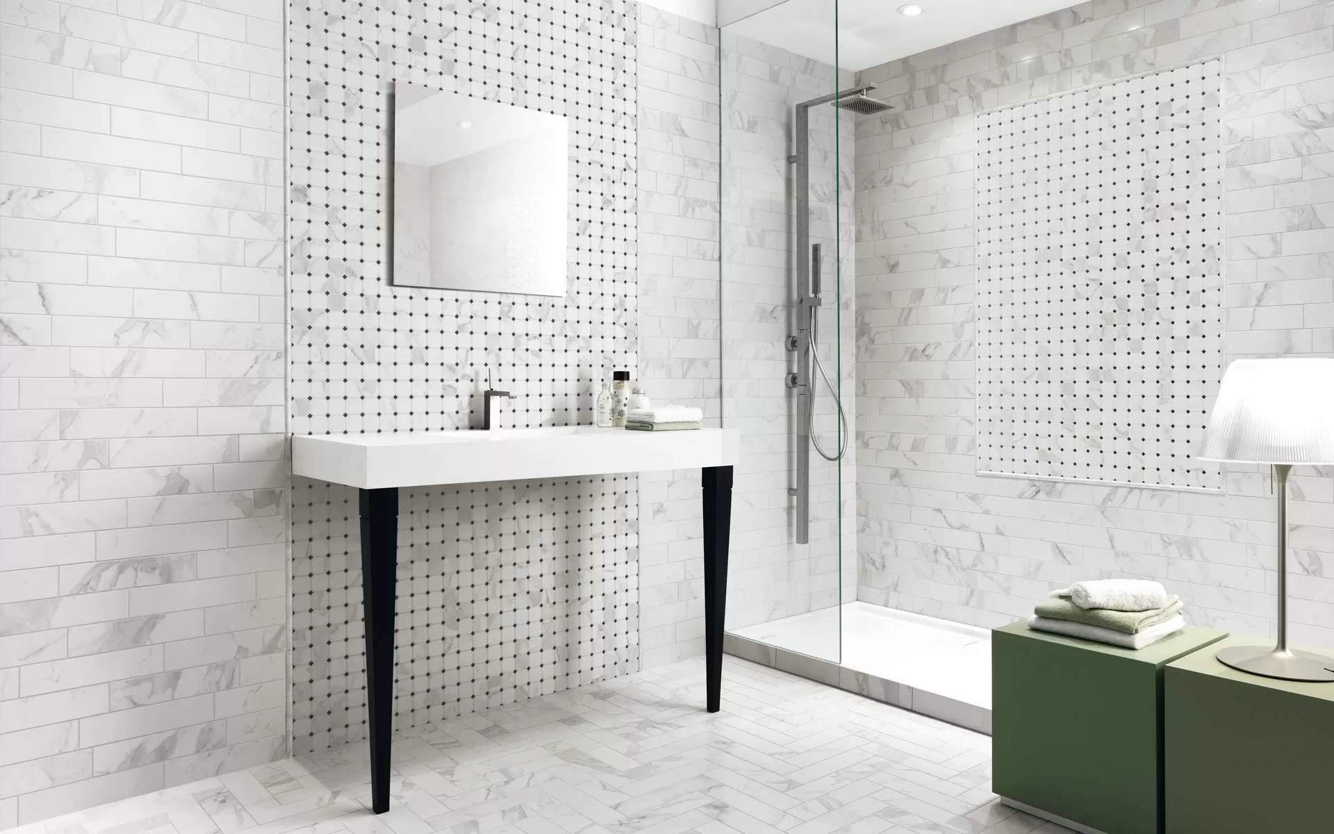 Керамогранит G2042A Calacatta Vi. Lapp. Rett 7.5x30