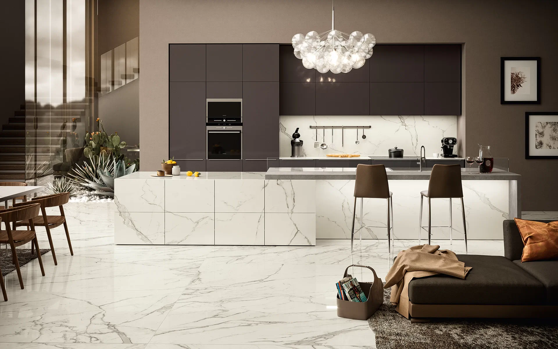 Керамогранит AJKY Calacatta Extra Silk 160x320