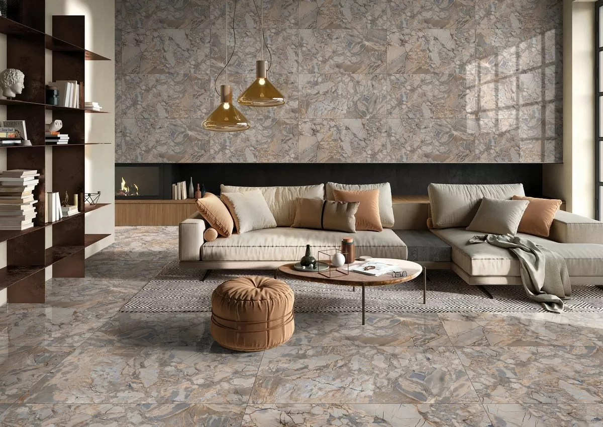 Керамогранит ENONX3104SP120280 Royal Onyx Grey SP Matt 1200x2800x6