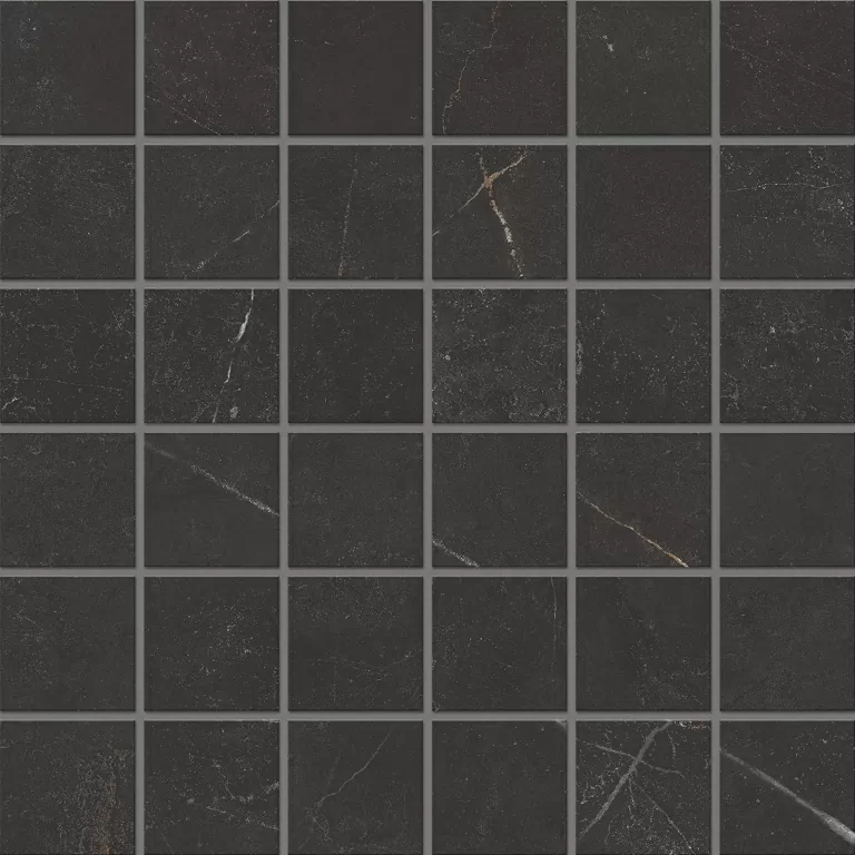 Мозаика Мозаика NL04 Nolana Black неполированный (5х5) 30x30