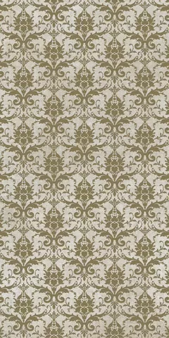 Керамогранит 752619 Tesori Decoro Broccato Bianco Bronzo 6mm 120x240