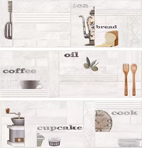 Плитка BRICK COOK XL BLANCO 25х75