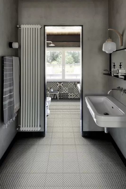 Керамогранит M1L0 D_Segni Scaglie Grey 20x20