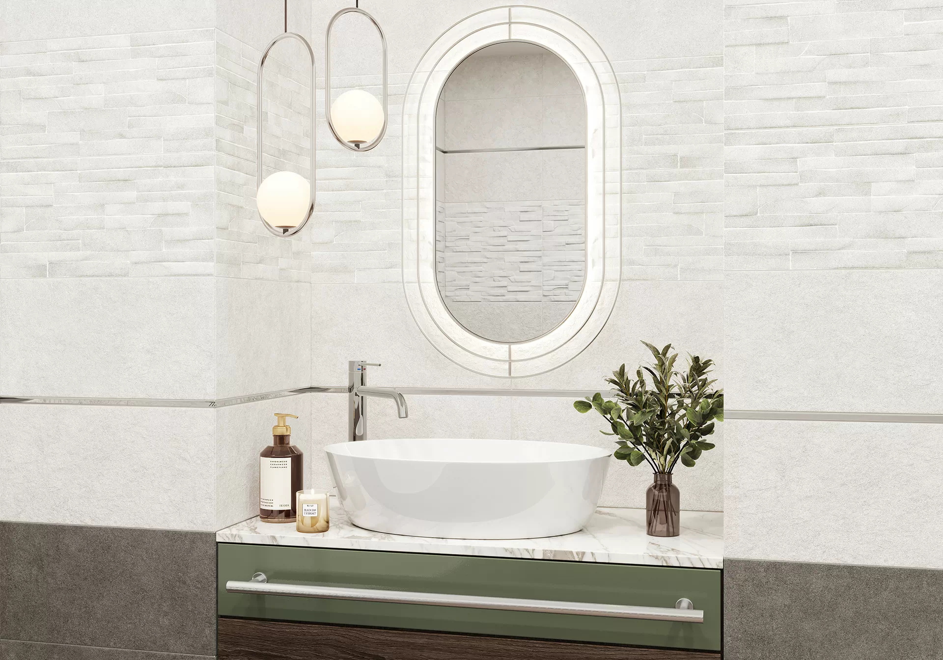 Плитка TWU2550DCV00 Discover рельефная 249x500x8