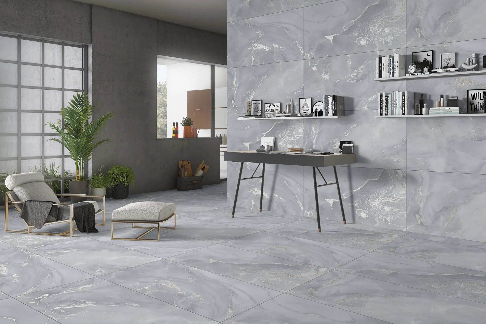 Керамогранит Elite Onyx Bone Matt Carving 60x120