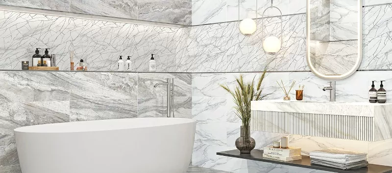 Плитка WT15ALC00R Alicante Statuario 24,6x74