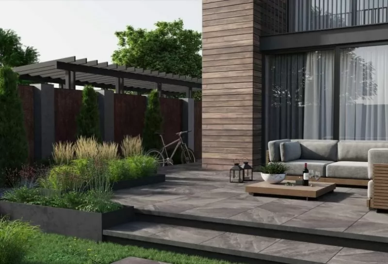Керамогранит SOG202 Stone Grey Противоскользящий 60x60