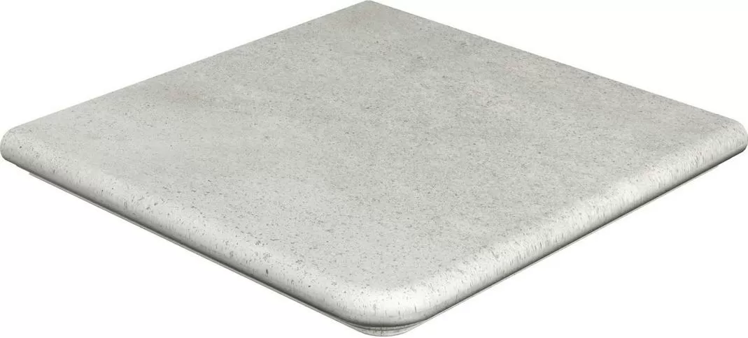 Клинкерная плитка Ступень угловая Urban Esquina Blanco Anti-Slip 33*33