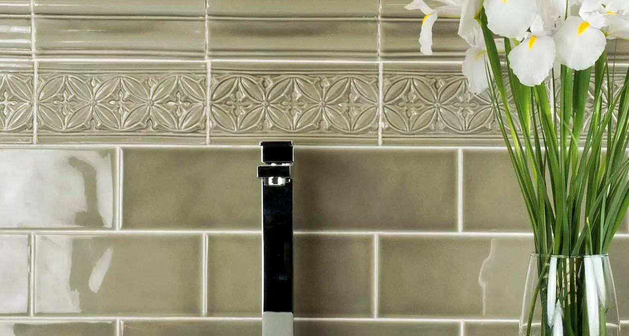 Плитка ADST4021 RELIEVE PONCIANA SILVER SANDS 3X19.8