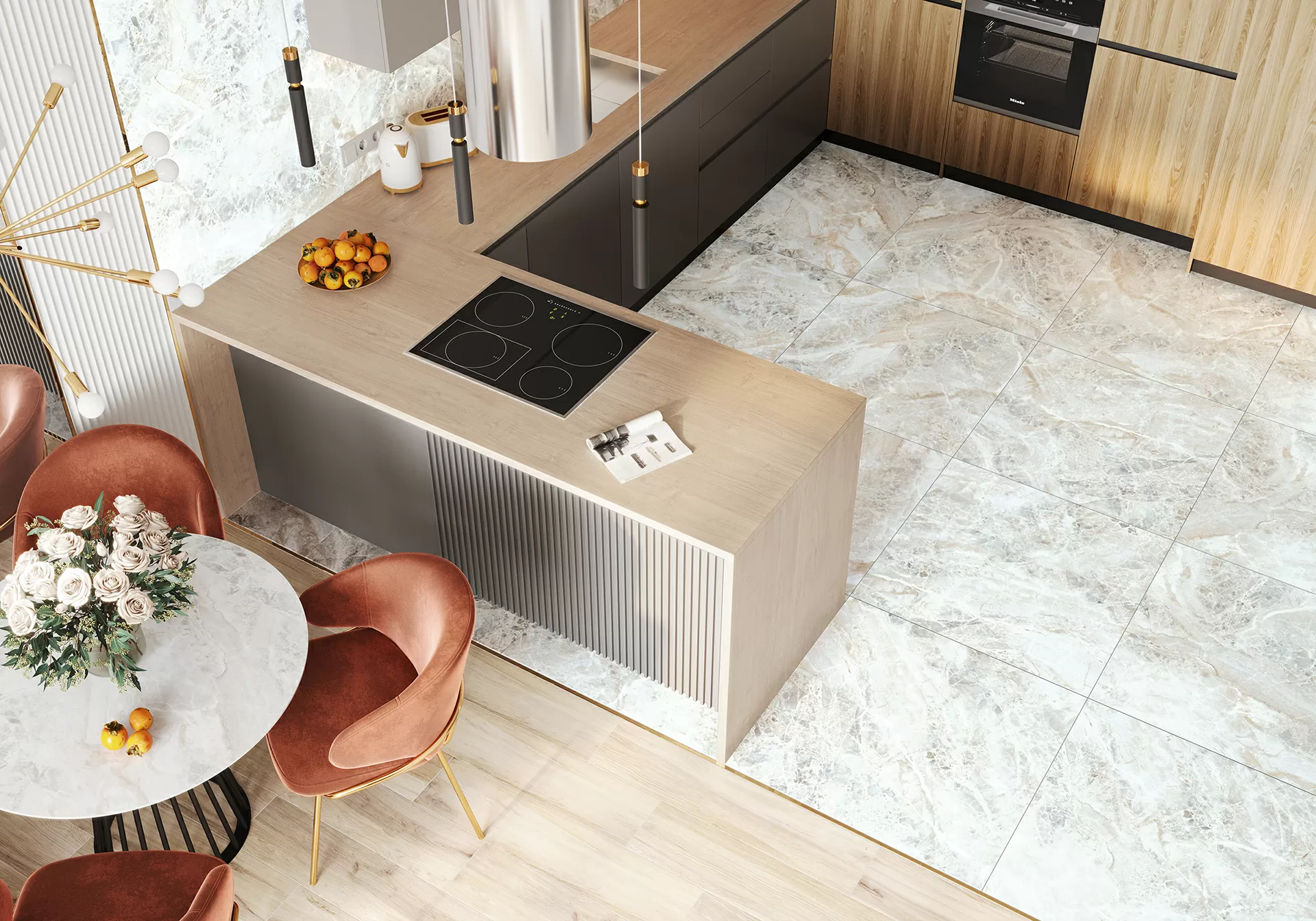 Керамогранит GFA114WAV00L Wave 57x114