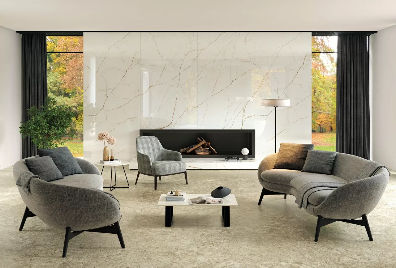 Керамогранит 610010002966 F.d.M.Quark Oyster White Matt Rett 80x80