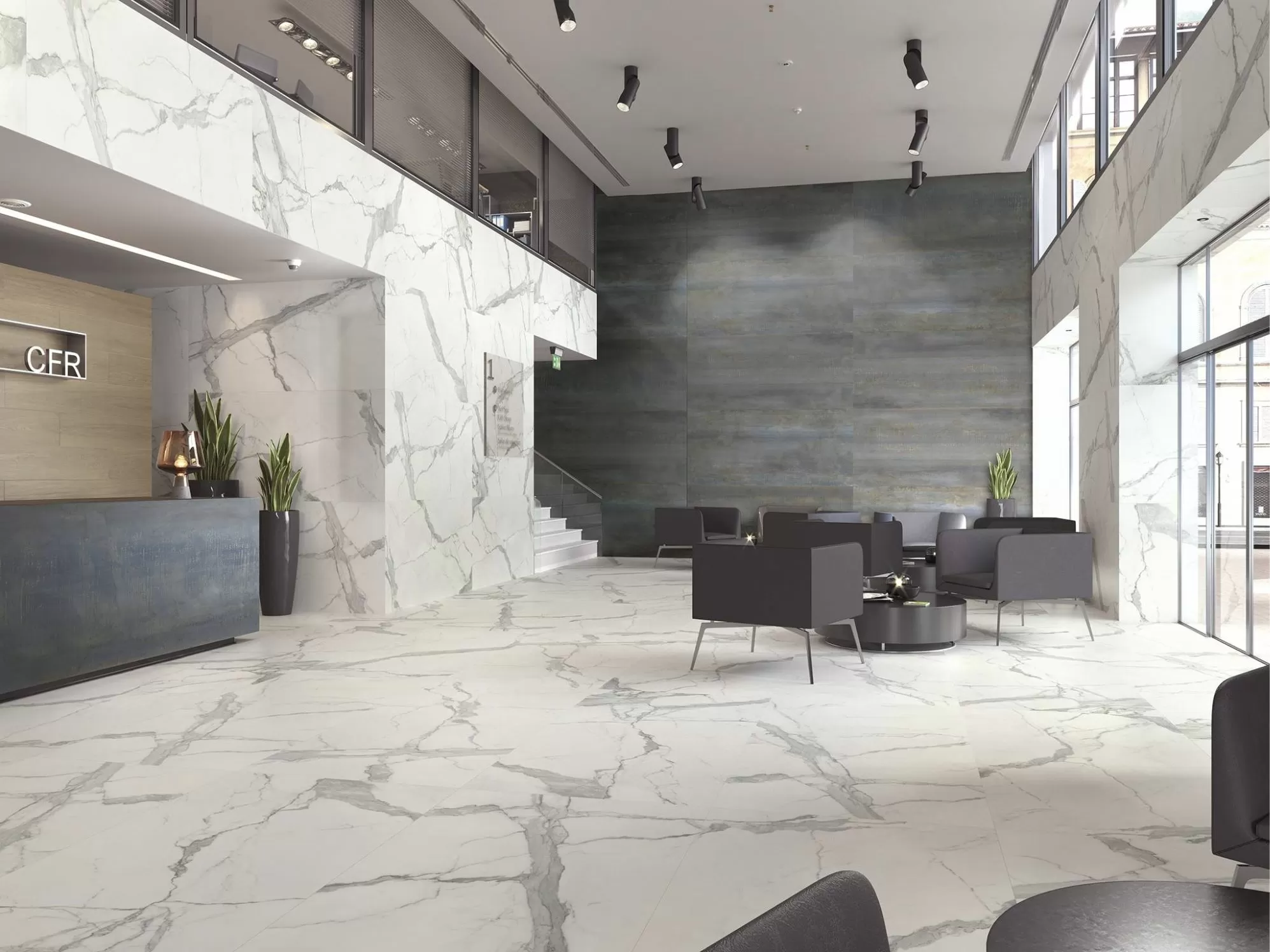 Плитка Statuario Brillo Rect 30x90