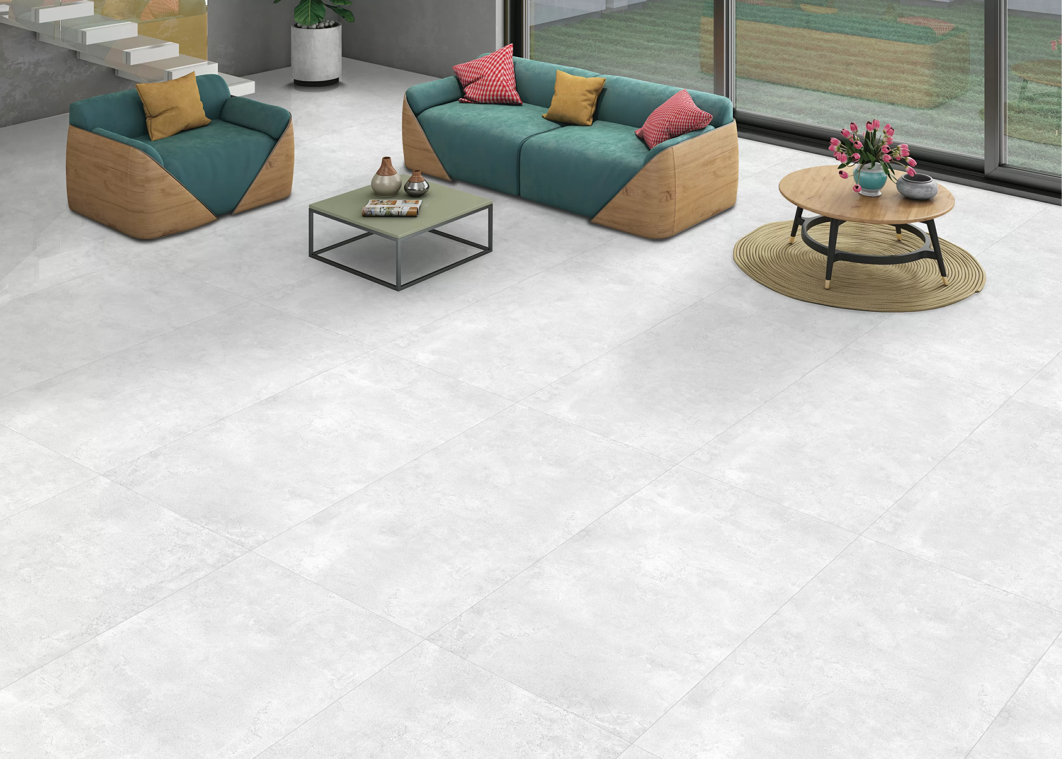 Керамогранит NTT996000M Zett Bianco Mat 60x60