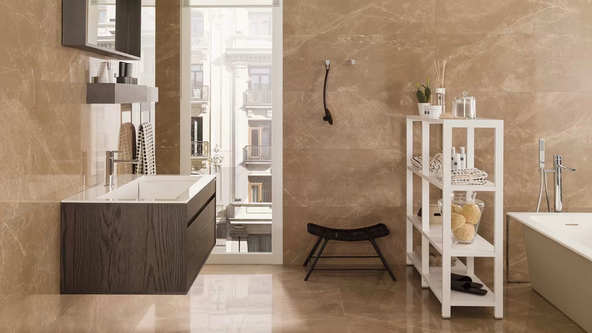 Плитка P3580002 Venezia Marfil 45x120