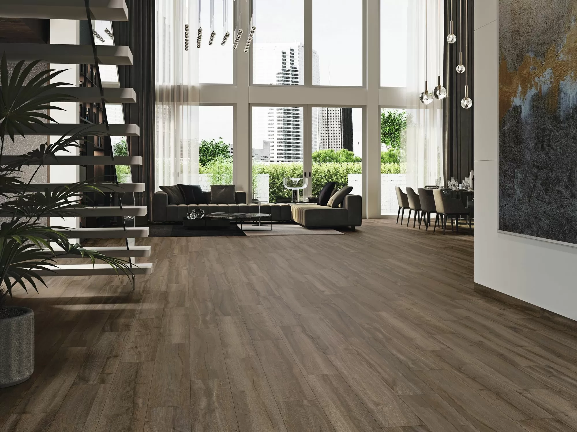 Керамогранит Liverpool Duetto Walnut Rect R10 120x120