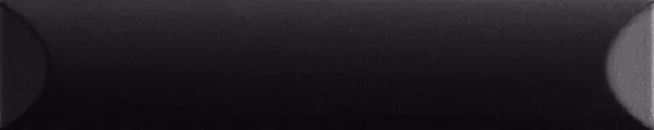 Плитка 192102 Up Cuscino Black Matte 25x5