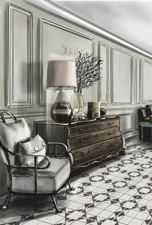 Керамогранит Фон Берта (01/05) 44.2x44.2