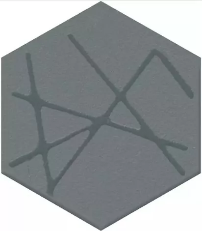 Керамогранит OS/D241/63010 Декор Агуста синий 6х5,2