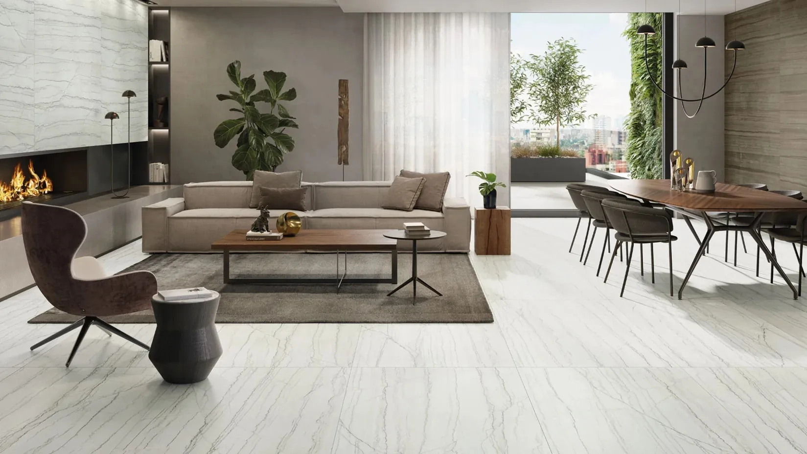 Керамогранит 620110000147 Шарм Эдванс Кремо Лакшери Лайн Пат 60x60