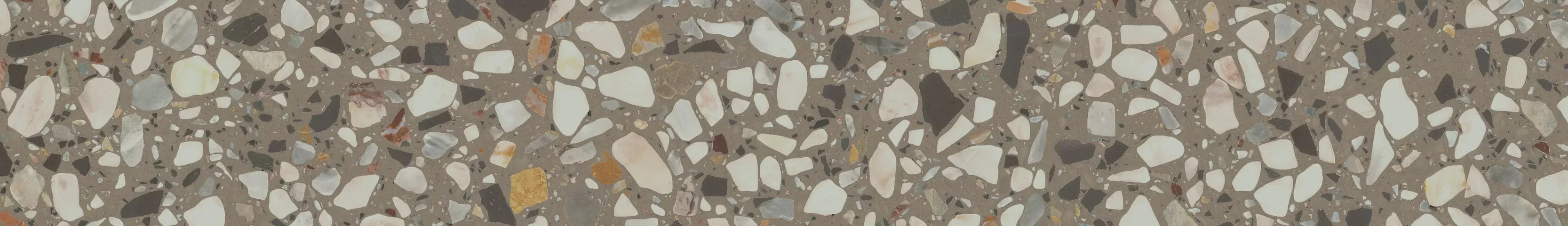 Керамогранит KM6060G0011RBT6 Плинтус Бричиола серый матовый обрезной 60x9,5x0,9