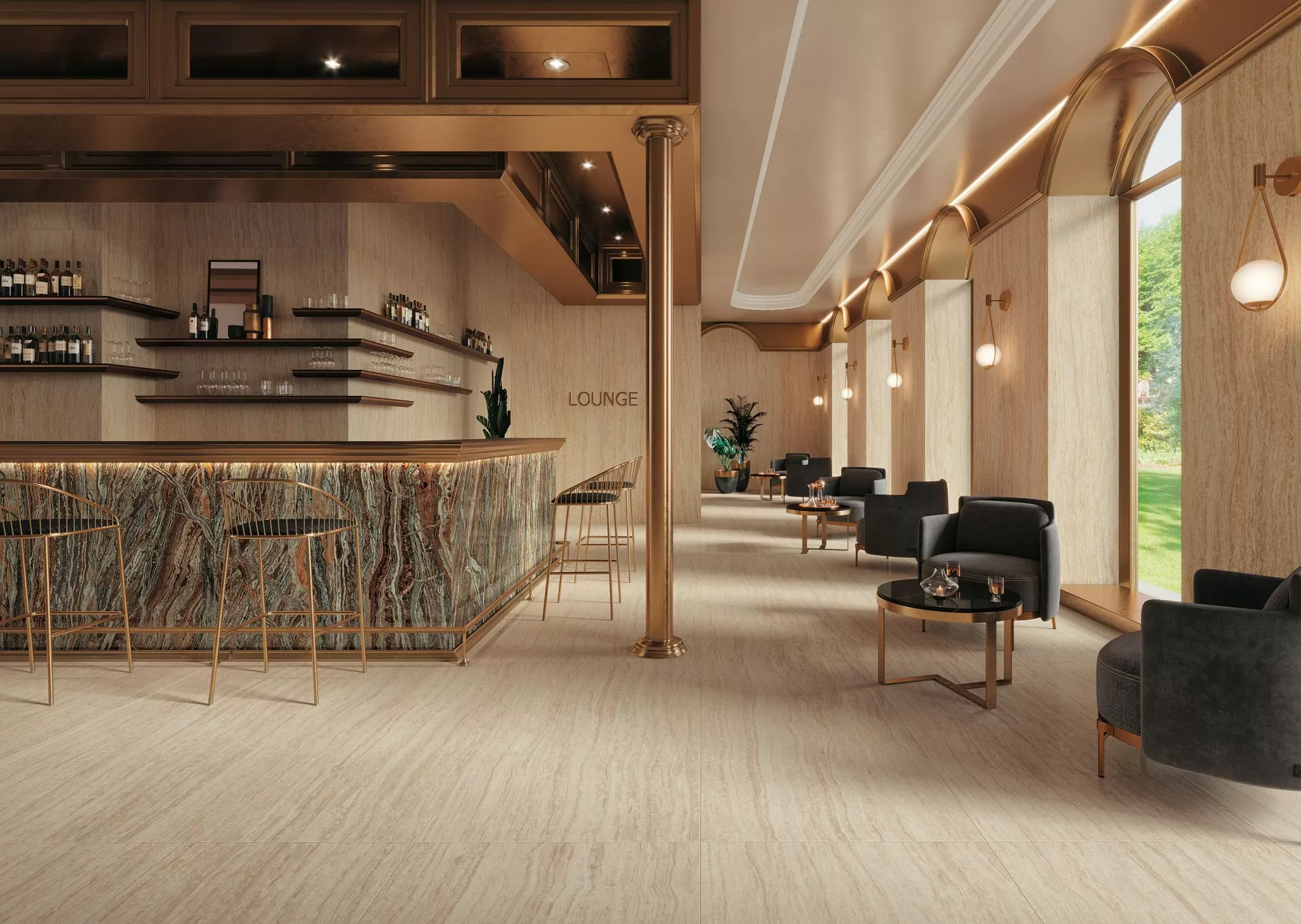 Керамогранит 600180000013 Epos Ivory Rett 120x278