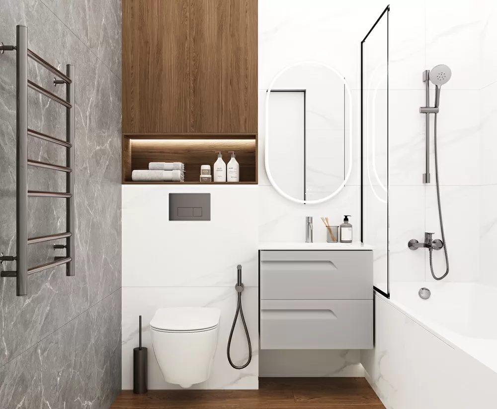 Керамогранит Carrara Excellent Silver Белый Матовый 60х60